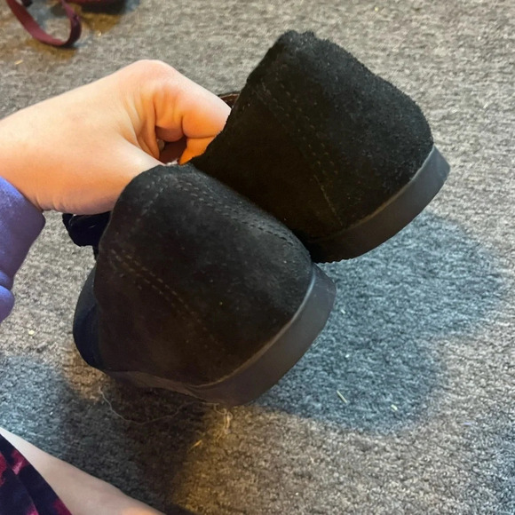 KALSO Earth Faroe Lokah Negative Heel Suede Shoes - Black, size mens 10 - Picture 3 of 6